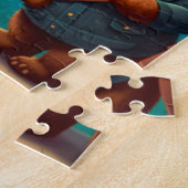 cartoon beer valentijns legpuzzel (Zijkant)