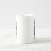 Cartoon beest habitat porselein kop (Voorkant)