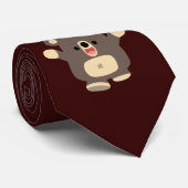 Cartoon Beren Stropdas (Opgerold)