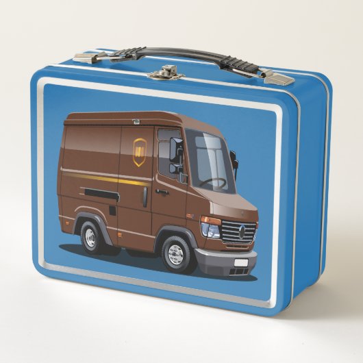 Cartoon bestelwagen (Voorkant)