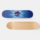 Cartoon Betta Fish / Siamese vechtvis Persoonlijk Skateboard (Horizontaal)