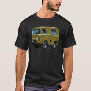 Cartoon bezorgwagen t-shirt