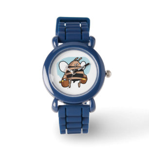 Cartoon bij bijen horloge