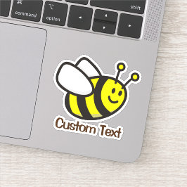 Cartoon bij bijen sticker