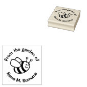 Cartoon bijen Stempel (Gestempeld)