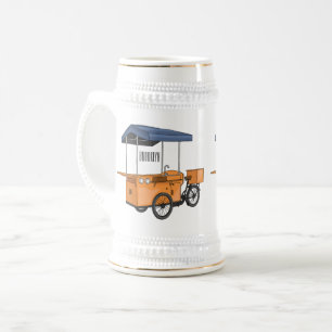Cartoon bike food cart bierpul