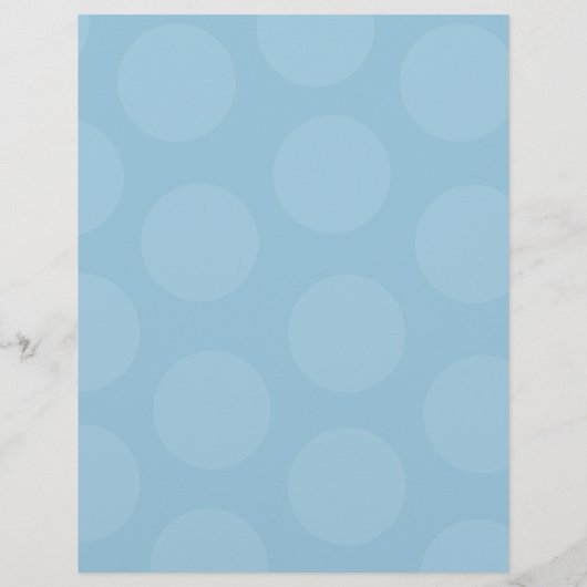 Cartoon Blauw Olifant Leuk Roze Stippen Kinder Kin Persoonlijk Briefhoofd (Achterkant)