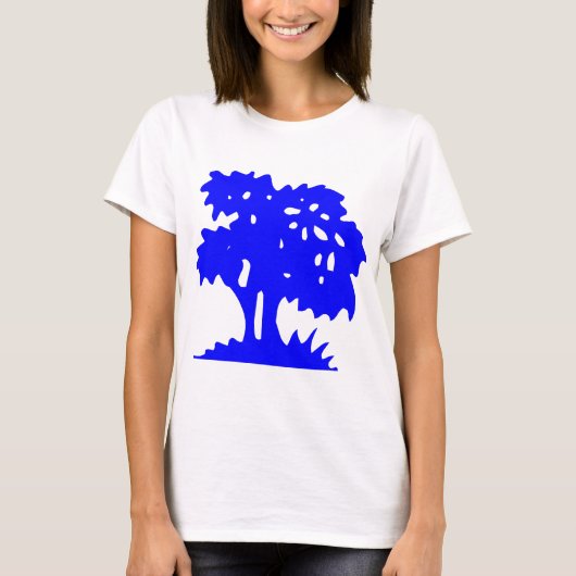 Cartoon - Blauw T-shirt (Voorkant)