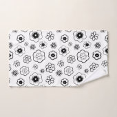 cartoon Bloemen badhanddoek set Bad Handdoek (Handdoek)