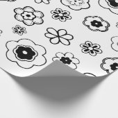cartoon bloemen inpakpapier (Hoek)