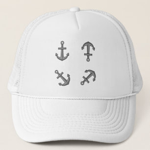 Cartoon Boat Anker Set Trucker Pet