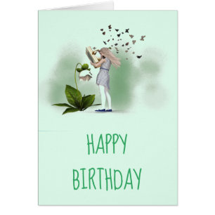 Cartoon boekenboekenliefhebber kutsen verjaardag