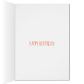 Cartoon boekenboekenliefhebber kutsen verjaardag (Binnen (Rechts))