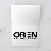 Cartoon Bon Voyage op uw cruise. Feestdagen Kaart (Binnen)