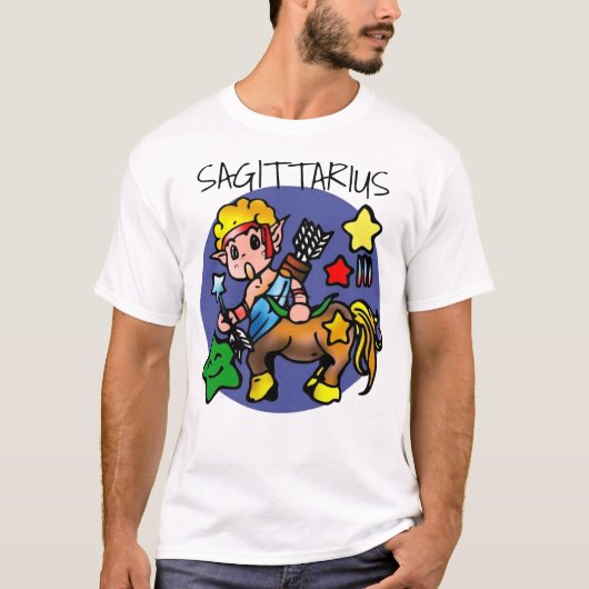 Cartoon Boogschutter Boogschutter Centaur T-shirt (Voorkant)