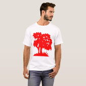 Cartoon Boom - Rood T-shirt (Voorkant volledig)