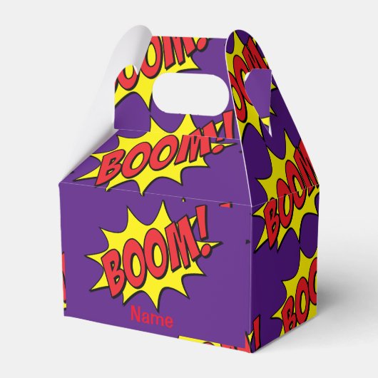 Cartoon Boom Thunder_Cove Bedankdoosjes (Voorkant Zijde)
