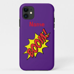 Cartoon Boom Thunder_Cove Case-Mate iPhone Case