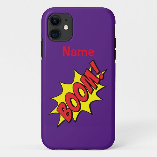 Cartoon Boom Thunder_Cove Case-Mate iPhone Case (Achterkant)