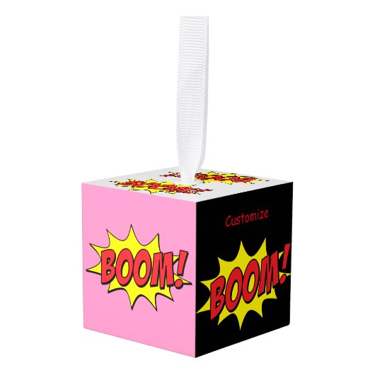 Cartoon Boom Thunder_Cove Decoratie (Voorkant hoekig)