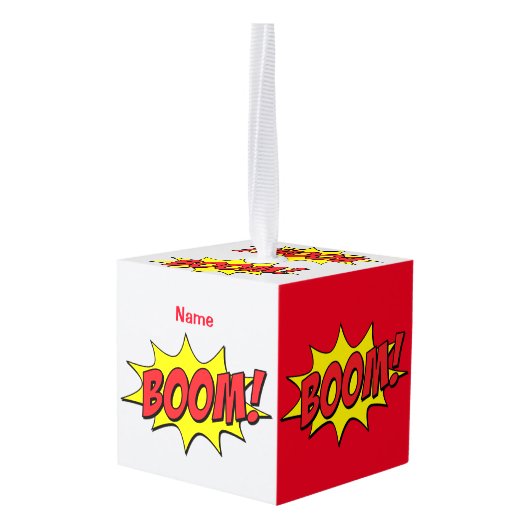 Cartoon Boom Thunder_Cove Decoratie (Achter hoekig)