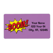 Cartoon Boom Thunder_Cove Etiket (Voorkant)