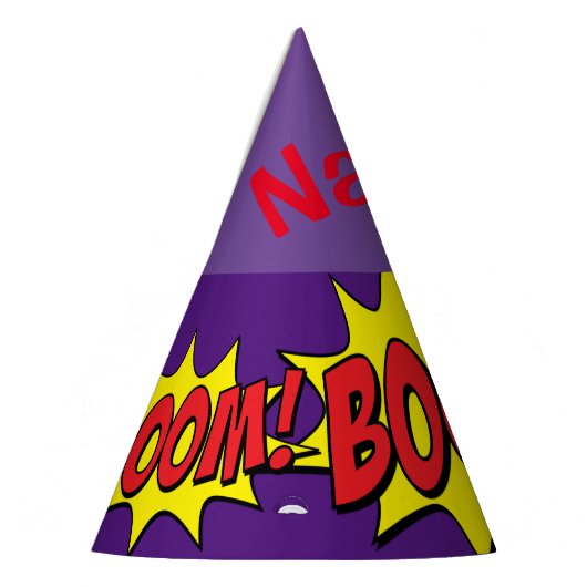 Cartoon Boom Thunder_Cove Feesthoedjes (Links)