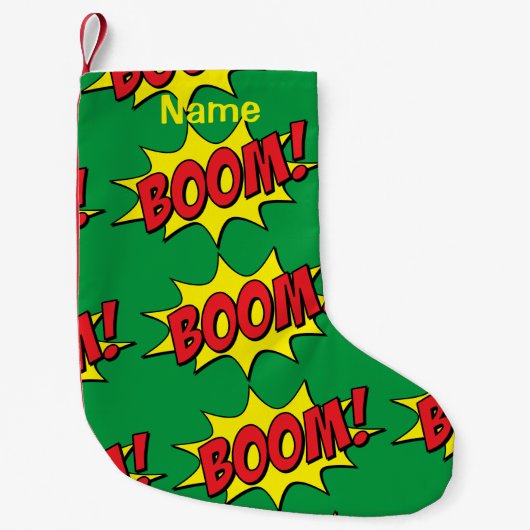 Cartoon Boom Thunder_Cove Kleine Kerstsok (Voorkant)