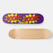 Cartoon Boom Thunder_Cove Persoonlijk Skateboard (Horizontaal)