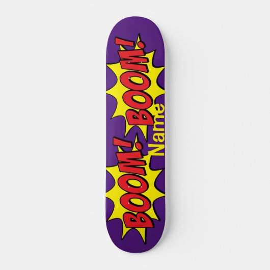 Cartoon Boom Thunder_Cove Persoonlijk Skateboard (Voorkant)