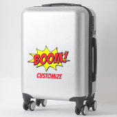 Cartoon Boom Thunder_Cove Sticker (Koffer)