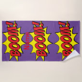 Cartoon Boom Thunder_Cove Strandlaken (Voorkant)