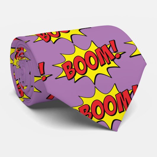 Cartoon Boom Thunder_Cove Stropdas (Opgerold)