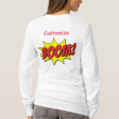 Cartoon Boom Thunder_Cove T-shirt (Achterkant)