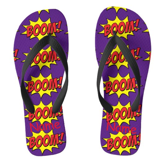 Cartoon Boom Thunder_Cove Teenslippers (Voetbed)