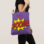 Cartoon Boom Thunder_Cove Tote Bag (Dichtbij)