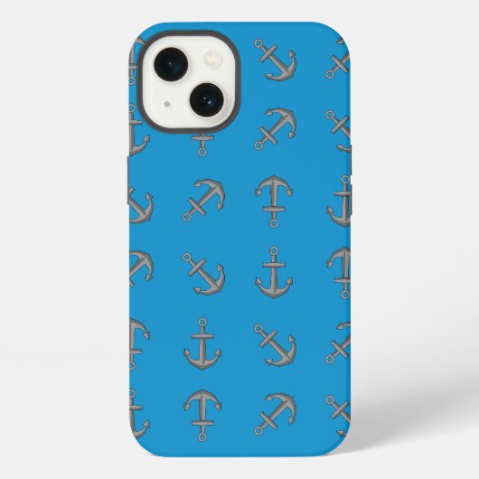 Cartoon Bootanker Set iPhone Hoesje (Achterkant)