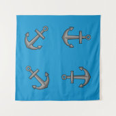 Cartoon Bootanker Set Wandkleed (Voorkant (horizontaal))