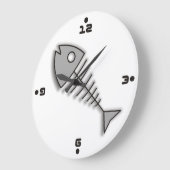 Cartoon Botten Funny Wall Clock met cijfers Grote Klok (Hoek)