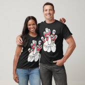 Cartoon Bowling Bang Bowling Pins Funny Sport Bo T-shirt (Unisex)