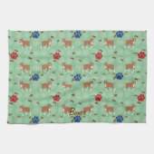 Cartoon Boxer Theedoek (Horizontaal)