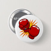Cartoon Boxing-handschoenen Ronde Button 5,7 Cm (Voorkant /achterkant)