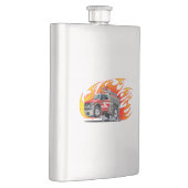 Cartoon brandweerauto flacon (Rechts)