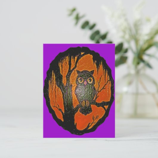 cartoon briefkaart (Staand voorkant)