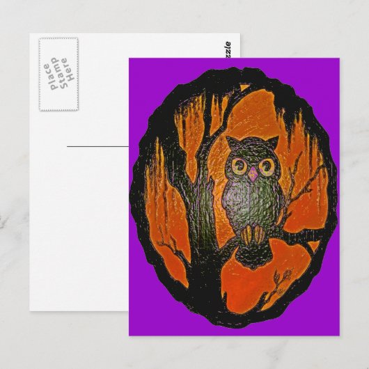  cartoon briefkaart (Voorkant / Achterkant)