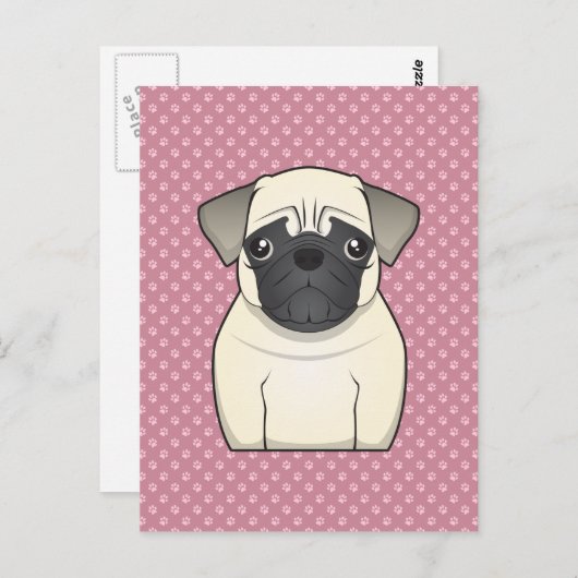 Cartoon Briefkaart (Voorkant / Achterkant)