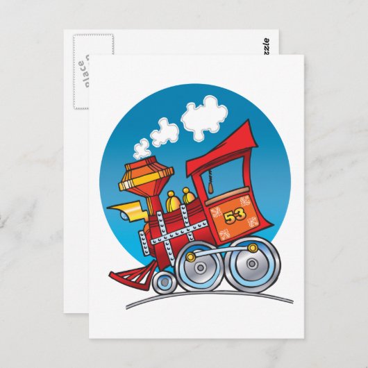 Cartoon Briefkaart (Voorkant / Achterkant)