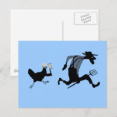 Cartoon Briefkaart (Voorkant / Achterkant)
