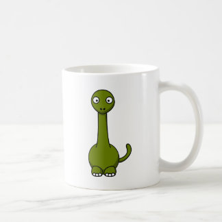 Cartoon brontosaurus koffiemok