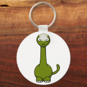 Cartoon brontosaurus sleutelhanger (Voorkant)